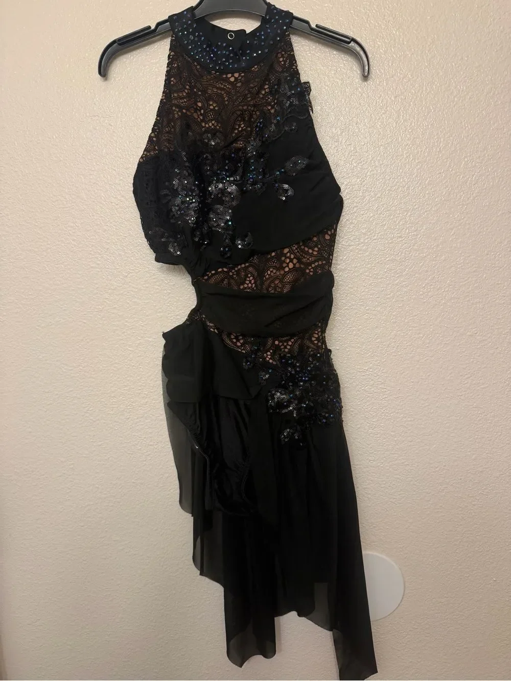 Revolution Tenth House lyrical Dance costume black custom LILITH TH24177 MA adul